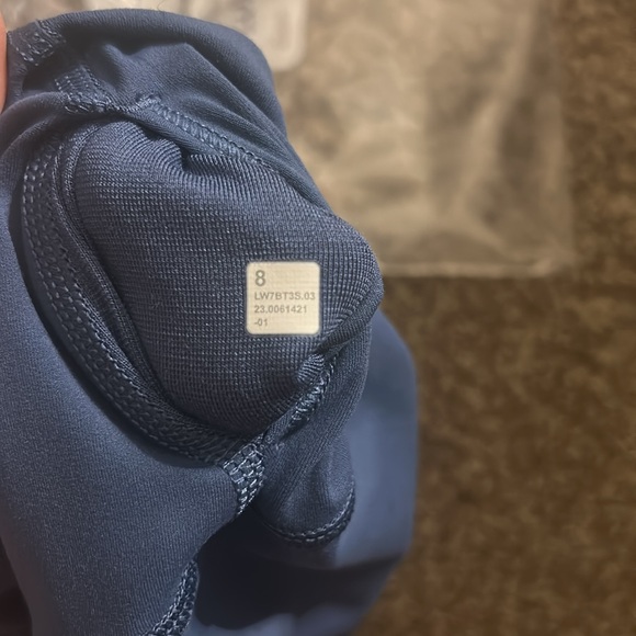 Lululemon Align High-Rise Short 6” - Pitch Blue - Picture 4 of 4